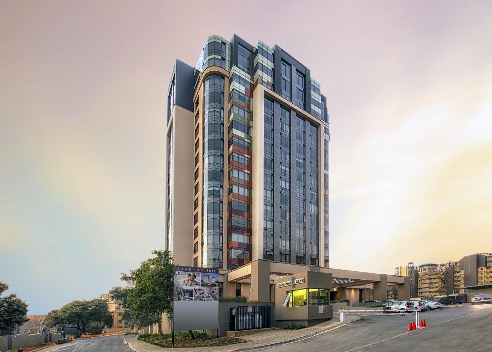 615 Sandton Skye Johannesburgo Exterior foto